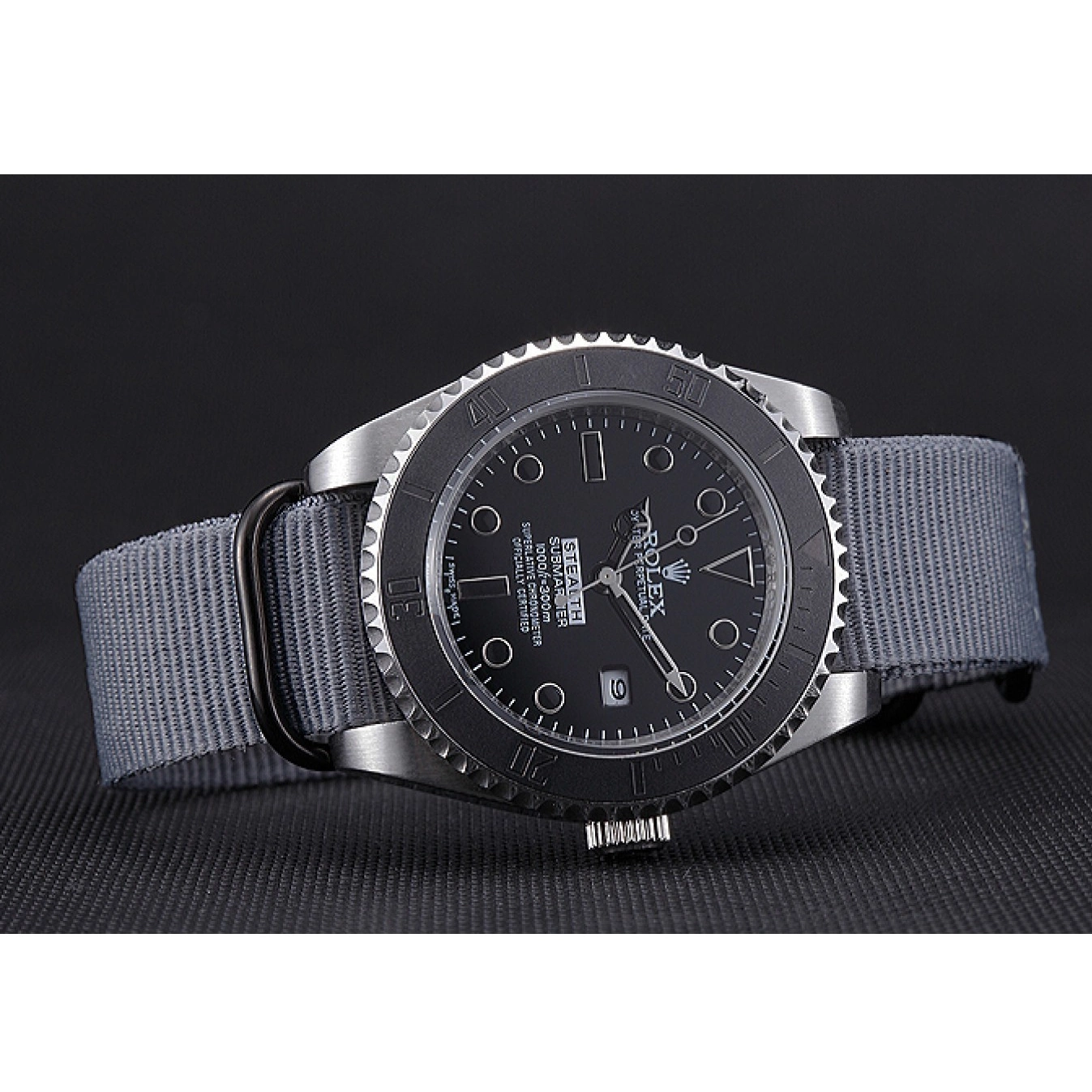 Best AAA Replica Sites Rolex 621991 Stealth Submariner Grey 0707
